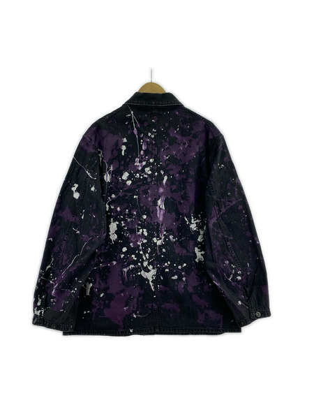 Needles デニムジャケット D.N. Coverall 10oz Denim/Paint