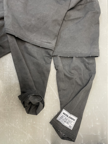 MAISON CASANOVA FUCK OUTBREAK LONG SREEVE TEE 