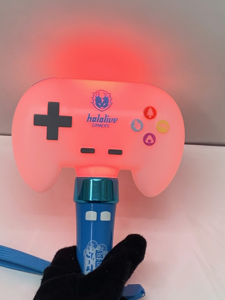 ホロライブ hololive GAMERS fes. 超超超超ゲーマーズ 2 コントローラー型ペンライト 本体のみ ホロライブゲーマーズ ゲマズ フェス VTuber バーチャルYouTuber 