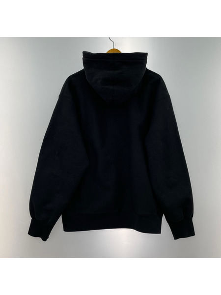 パーカー 20AW Cross Box Logo 黒 M