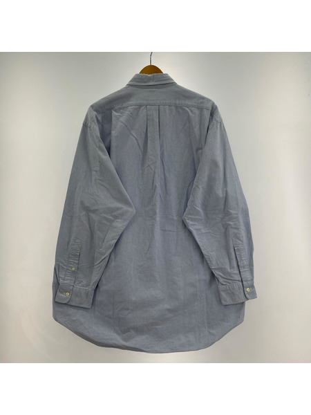 POLO RALPH LAUREN 長袖シャツ YARMOUTH 16 1/2 BLU[値下]