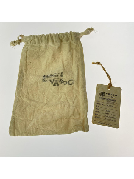 vasco 長財布 レザー ロング ジップウォレット 黒