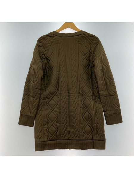 UNDERCOVERISM シルクキルティングジャケット 2 ブラウン[値下]