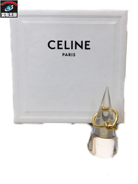 CELINE ノットリング ゴールド ＃9[値下]