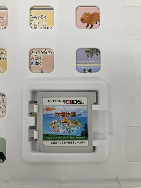 3DS 牧場物語 3つの里の大切な友だち