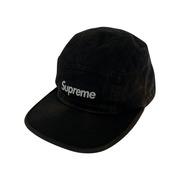 Supreme 18SS Washed Chino Twill Camp Cap BLK