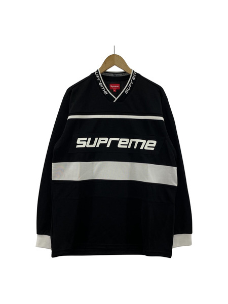 18AW/Supreme/Warm Up Hockey Jersey/M/BLK