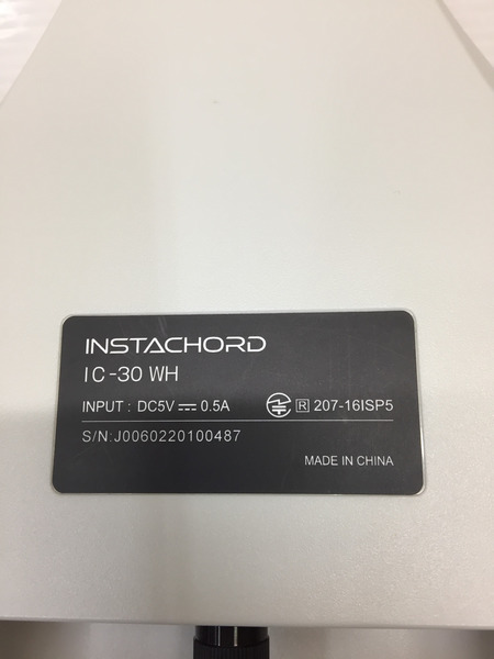 InstaChord IC31WH InstaChord+ インスタコードプラス ホワイト