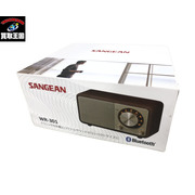 SANGEAN WR-301 Walnut　FMラジオ　Bluetoothスピーカー