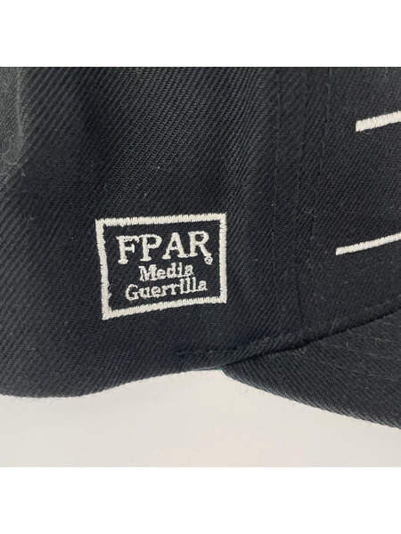 キャップ FPAR Media Guerrilla/スナップバック/BLK