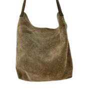 ZEPTEPI スウェードショルダーバッグ ベージュ