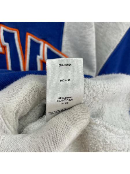 Supreme パーカー PANELED ARC LOGO HOODED SWEATSHIRT (L)