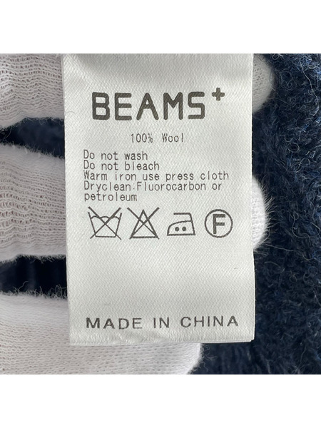 BEAMS ニット・セーター BEAMS ニット ウール100% NV