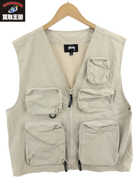 STUSSY　Nylon Approach Vest 21SS(L)[値下]