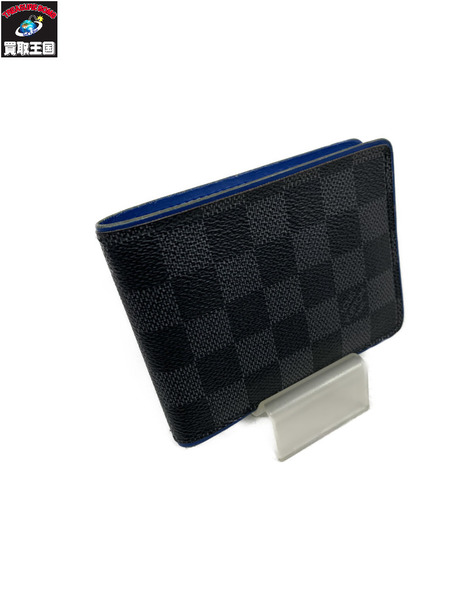 コンパクトウォレット LV ダミエグラフィット ポルトフォイユ ミュルティプル N64434