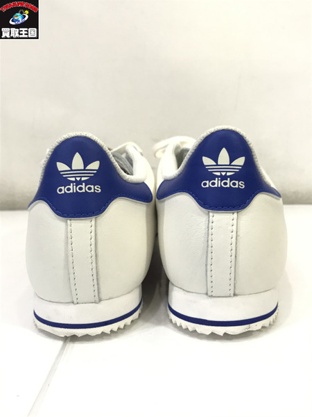 adidas originals K 74 WHITE RED BULE/24.5㎝/白/アディダス/スニーカー/タグ付