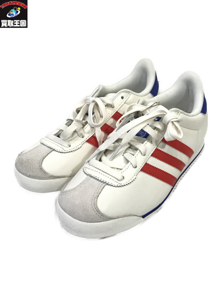 adidas originals K 74 WHITE RED BULE/24.5㎝/白/アディダス/スニーカー/タグ付