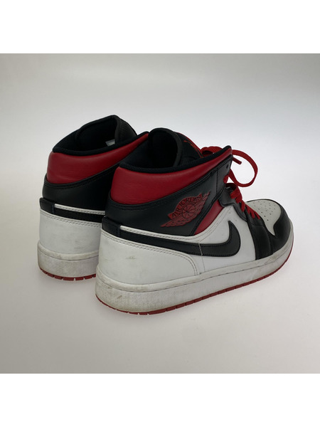 NIKE スニーカー Air Jordan 1 Mid Gym Red 28.0cm
