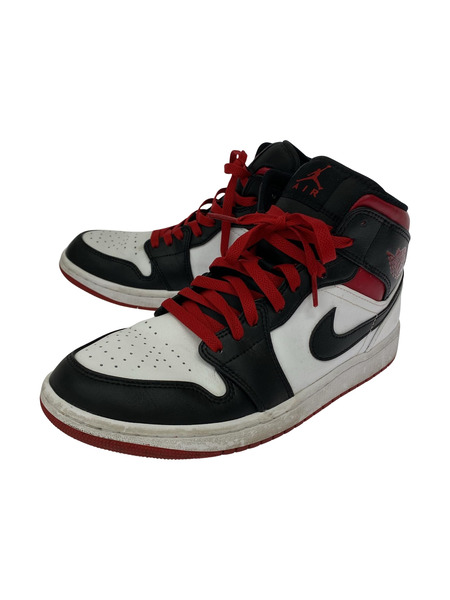 NIKE スニーカー Air Jordan 1 Mid Gym Red 28.0cm