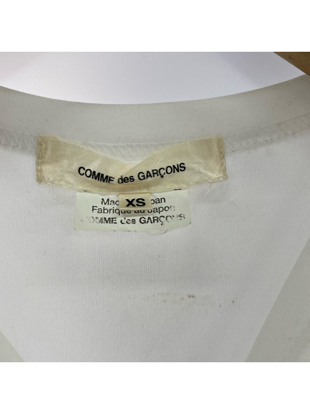 COMME des GARCONS 半袖Tシャツ・カットソー 22SS ロゴプリントヘムワイヤー SSTEE XS