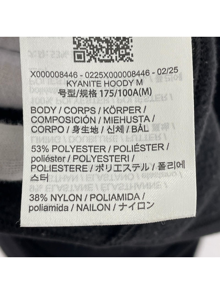 ARC'TERYX パーカー(ジップアップ) blk ジップフーディー