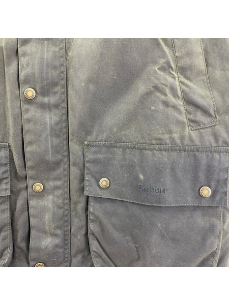 Barbour ジレ・ベスト × BARACUTA ワックスコットン ベスト S