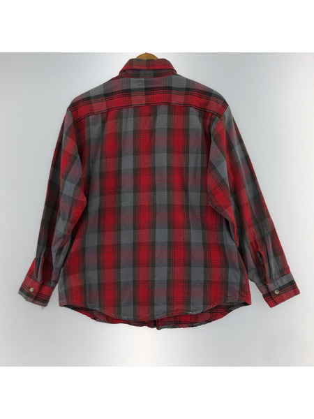 Levi's ALASKA USA製 チェックネルシャツ RED (M)[値下]