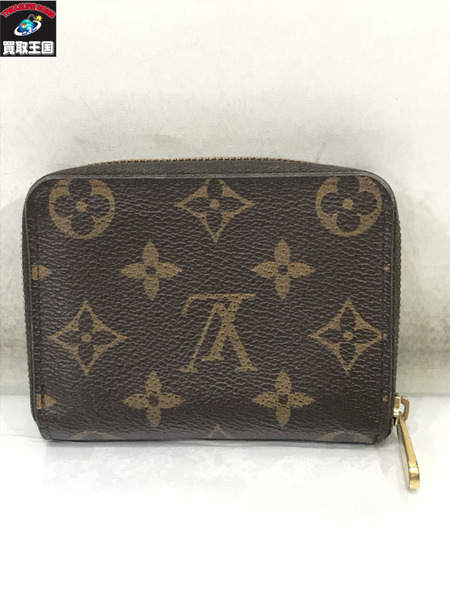 LV/ジッピー・コイン パース/モノグラム/M60067/ルイヴィトン/ブラウン/財布