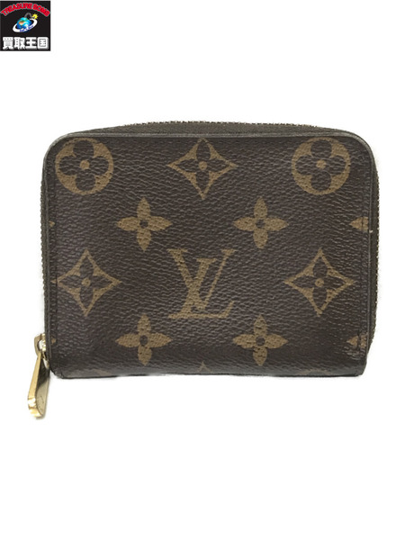 LV/ジッピー・コイン パース/モノグラム/M60067/ルイヴィトン/ブラウン/財布