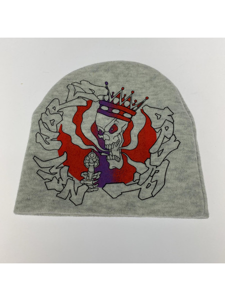 Supreme ニットキャップ New World Order 白系[値下]