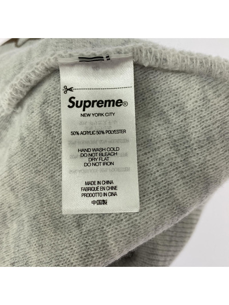 Supreme ニットキャップ New World Order 白系[値下]