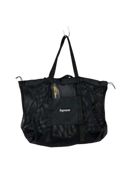 Supreme 25SS Mesh Tote Bag BLACK メッシュトートバッグ 黒