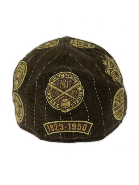 NEW ERA キャップ 59FIFTY チームワッペン ストライプ