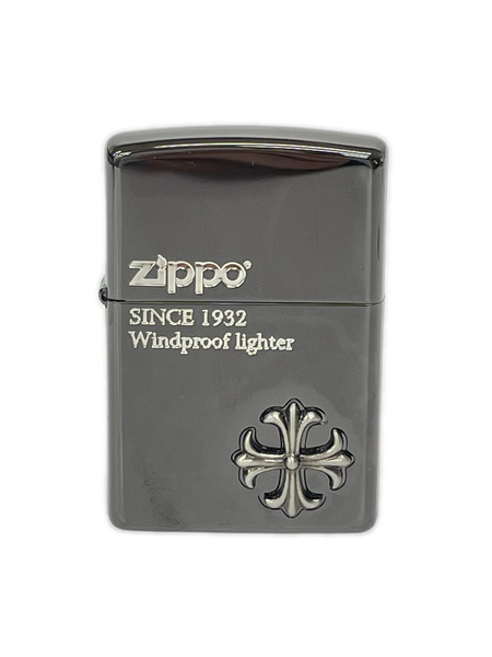 ZIPPO ZIPPO  クロスメタル ブラックニッケル 2CM-2