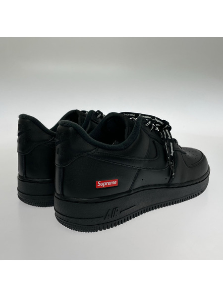 Supreme スニーカー NIKE×Supreme Air Force 1 Low 黒 27.0cm