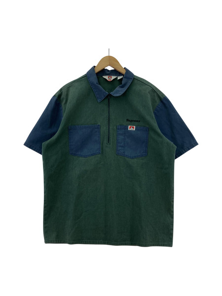 Supreme/Ben Davis Half Zip Work Shirt(L)