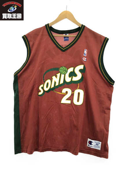 90s Champion NBA シアトル・スーパーソニックス #20 ゲイリーペイトン