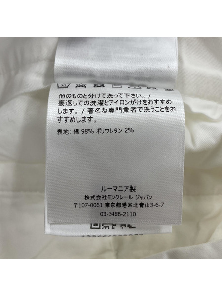 MONCLER ショートパンツ 46 ホワイト