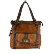 FOSSIL ショルダーバッグ long live vintage  2WAY レザー ブラウン