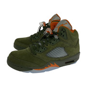 NIKE AIR JORDAN 5 RETRO Olive 27cm