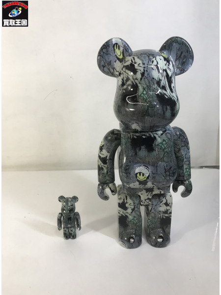 BE＠RBRICK RIOT COP 100％ ＆ 400％/バンクシー