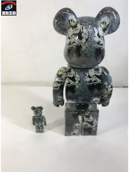 BE＠RBRICK RIOT COP 100％ ＆ 400％/バンクシー