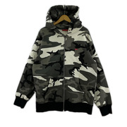Supreme パーカー Snow Camo Small box logo Zip Up Hooded