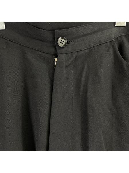 Yohji Yamamoto FEMME 20AW ウールサルエルパンツ 2 ブラック FR-P24-129