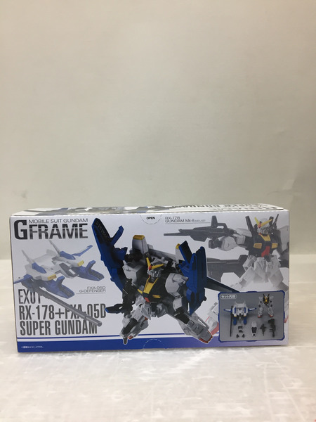 BANDAI 　Gフレーム EX01 スーパーガンダム