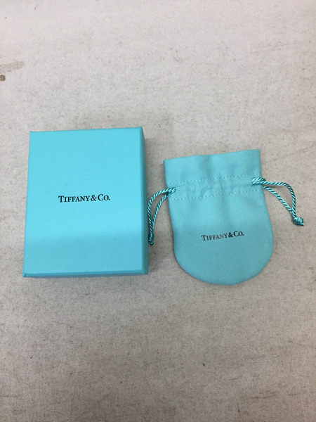 Tiffany＆Co./リターントゥ/ブルーダブルハートタグペンダント