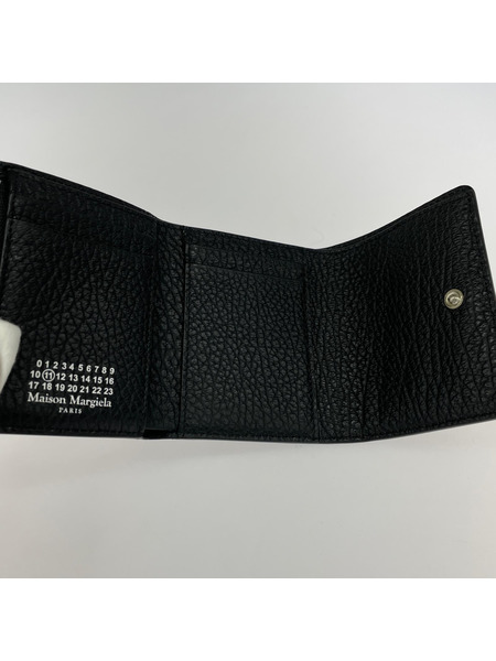 MAISON MARGIELA コンパクトウォレット 四ツタグ 三ツ折リ財布 スリーフォールドウォレット