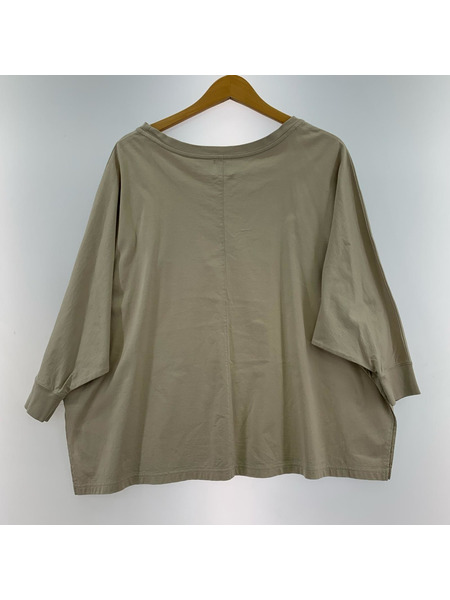 Spick&Span 半袖Tシャツ・カットソー ドルマンフェミニンT/ベージュ