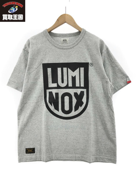 WTAPS×LUMINOX HELLWEEK SS TEE Tシャツ(M) 172ATLND-CSM01 グレー｜商品番号：2100207062868  - 買取王国ONLINESTORE