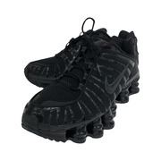 NIKE WMNS Shox TL 27cm Black and Max Orange